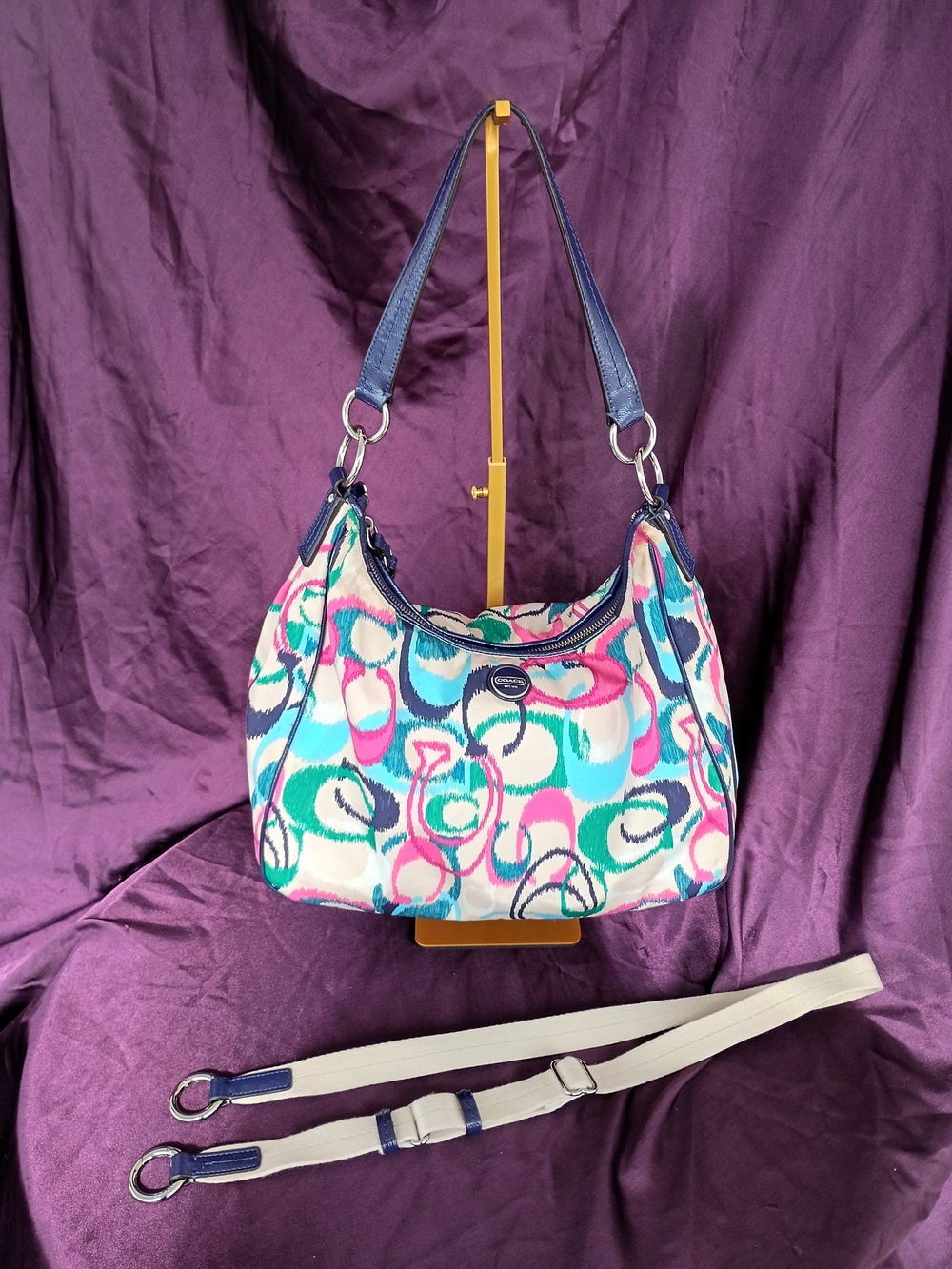 Coach Ikay Scribble Bag - Picture 5 of 16